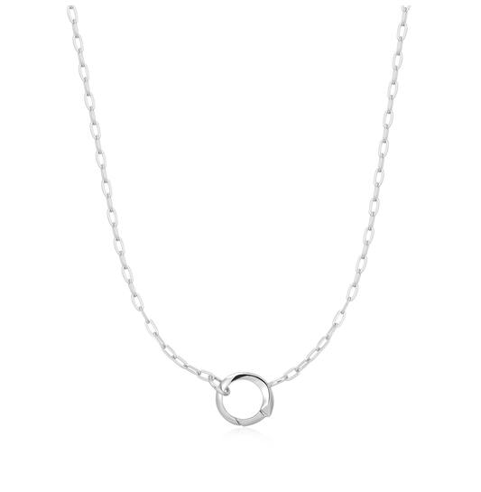  Pop Charms - Schakelcolliers - Zilver / Gerodineerd - 45cm